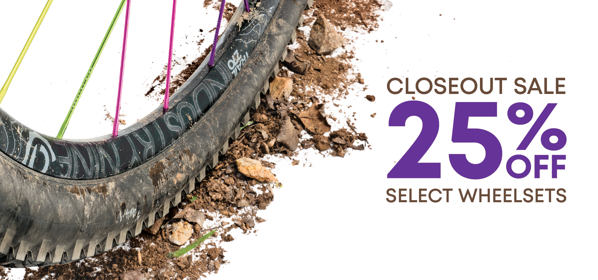 Save 25% on select wheelsets